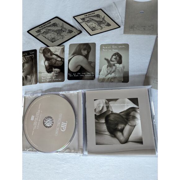 Taylor Swift The Tortured Poets Department Deluxe CD The Bolter TTPD - Picture 7 of 7